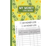 My Money Log Book For Kids: Money Ledger Book for Kids | Pocket Money Education for Allowance | saving account ledger for kids | Perfect size 6x9 inch, 110 Pages.