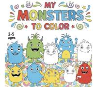 MY MONSTER TO COLOR: COLORING MONSTER