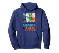 My Mood Swings Like From Paradise To Lava Watercolor Pullover Hoodie