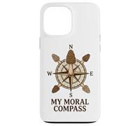 My Moral Compass Morel Mushroom Hunting Funny Forager Pun Case for iPhone 13 Pro Max