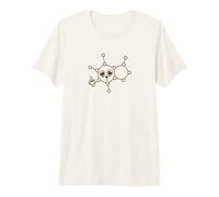 My Morning Molecule Caffeine Chemistry Coffee Meme Premium T-Shirt