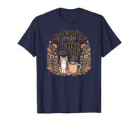 My Mornings are for Coffee and Cats - Cozy Cat Lover Design T-Shirt