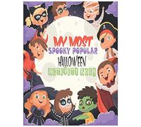 MY MOST POPULAR HALLOWEEN ACTIVITY BOOK :: BIG SET OF FUN AND INTERACTIVE GAME AVTIVITY FOR KIDS AND FAMILY AGE 6-10 YEAR OLD