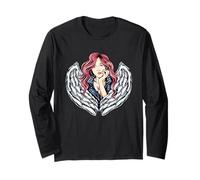 My Mother is an Angel Looking Down on me from Heaven Long Sleeve T-Shirt