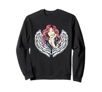 My mother is an angel looking down on me from heaven Sweatshirt