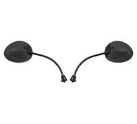 My Moto Parts 587650 Mirrors 8mm Black Round Left & Right Piaggio Zip (Pair)