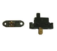 My Moto Parts Switch Clutch Suzuki nce 37560-38A00,37560-31F00 (Each) - Black, Manual, Mechanical, Push Button, 1-way, Handlebar Mount, 38 Amps