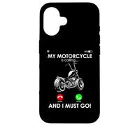 MY Motorcycle IS CALLING... AND I MUST GO! Motorcycle Driver Case for iPhone 16