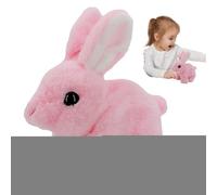 My Movable Rabbit Toy - Realistic Rabbit with Voice Function and Movement | Interactive Plush Rabbit for Girls | Soft Electric Toy as a Gift Idea