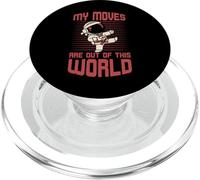 My Moves Are Out Of This World Karate Astronaut PopSockets PopGrip for MagSafe