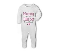 My Mummy/Auntie/Cousin is The Best Nurse in The World - Baby Romper Suit, 6-12 Months