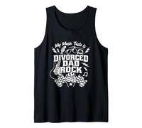 My Music Taste is Divorced Dad Rock Funny Music Tank Top