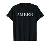 My Name is Amber, I am Amber Name Tag T-Shirt