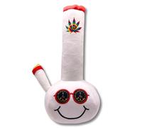 My Name is Billie, Funny Squeaky Weed Dog Toy, Cute Stuffed Parody Pot Bong, Cool Plush 420 Novelty Gift for Pets & Their Owners, Sized for Puppies & Small, Medium & Large Breeds, Fetch & a Photo Prop