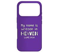 MY NAME IS WRITTEN IN HEAVEN Case for iPhone 17 Pro