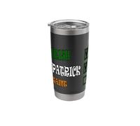 My Names Patrick and I'm Irish Paddys Day Fun Checklist Stainless Steel Insulated Tumbler