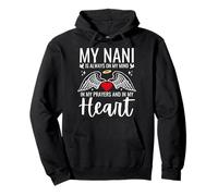 My Nani Guardian Angel Heaven Memorial Heart Mothers Day Tee Pullover Hoodie
