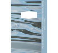 My Nature’s Art Silver & Azure Ocean Composition Notebook: Silver & Azure Ocean with Seabird Photo Cover, Wide Rule, 80 pages