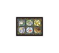 My Neighbor Totoro Art Crystal Jigsaw Puzzle Totoro's Forest Letter