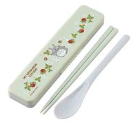 My Neighbor Totoro Chopsticks and Spoon with Case -Raspberry