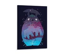 My Neighbour Totoros Posters Picture Print Wall Art Poster Painting Canvas Posters Artworks Room Aesthetic 12x18inch(30x45cm)