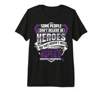 My Nephew's Fight is My Fight Epilepsy Warrior Premium T-Shirt