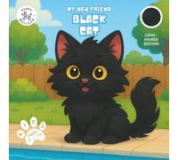 My New Friend Black Cat: Coloring and Activity Book for Kids Ages 2-10 | Fun Mazes, Puzzles, and Responsible Pet Care Guide - Longhair Edition (My New Friend Cat Edition)