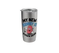 My New Kidney is Down Here Stainless Steel Insulated Tumbler