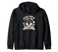 My Next Chapter Starts Now New Beginnings Zip Hoodie