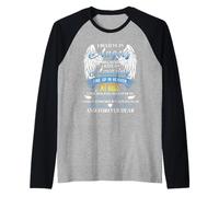 My Niece an Angel in Heaven, I Feel her Watching Over Me Raglan Baseball Tee