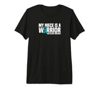 My Niece is a Warrior Food Allergy Awareness Premium T-Shirt