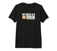 My Niece is a Warrior Prader Willi Syndrome Awareness Premium T-Shirt