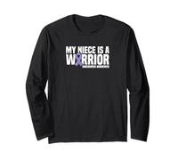 My Niece is a Warrior Sarcoidosis Awareness Long Sleeve T-Shirt