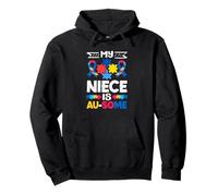 My Niece Is Au-Some Autism Awareness Pullover Hoodie