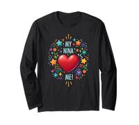 My NINA Loves (Heart Shape) me! - V2 Long Sleeve T-Shirt