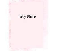 My Notebook: A beautiful notebook for your thoughts, ideas, and reflections
