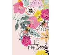 My Notebook: Beautiful Grid Notebook for Notes, Journaling, Sketching and Everyday Writing | 100 Pages | 6 x 9 Inches