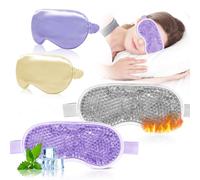 my novel things Cooling Eye Mask and Silk Eye Mask 4 Packs Purple