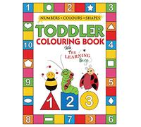 My Numbers, Colours and Shapes Toddler Colouring Book with The Learning Bugs: Fun Children's Activity Colouring Books for Toddlers and Kids Ages 2, 3, 4 & 5 for Nursery & Preschool Prep Success