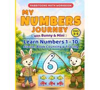 My Numbers Journey: Kindergarten Prep Workbook with Tracing, Counting, Number Recognition, Math Activities, Mazes and More