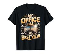 My Office Has The Best View Jet Planes Aviation T-Shirt