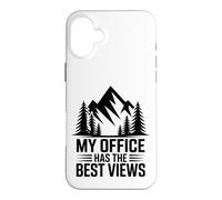My Office Has The Best Views Hiking Guide Case for iPhone 16 Plus