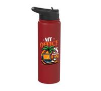 My Office is Wherever I Am Remote Work Travel Stainless Steel Insulated Water Bottle