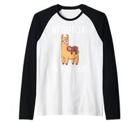 My Official Napping Shirt Sleeping Sloth Alpaca Llama Lover Raglan Baseball Tee