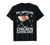 My Official Sleeping Shirt Pajama Cute Chicken Lover T-Shirt