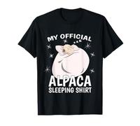 My Official Sleeping Shirt PJ Pajama Top Alpaca T-Shirt