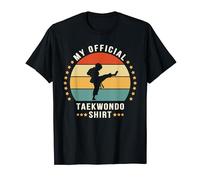 MY OFFICIAL TAEKWONDO SHIRT little boy does taekwondo T-Shirt