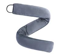 My OLi 36" Under Door Draft Stopper Heavy Duty Door Draft Blocker Noise Dust Wind Stop Soundproof Energy Saver for Indoor Home,Light gray