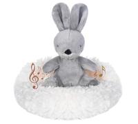 My OLi Plush Bunny Sitting on Cloud - 5" Stuffed Rabbit Toy with Bunny Sounds - Soft Plush Animal for Babies, Toddlers & Kids for Birthdays & Special Occasions