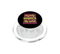 My Only Weapon Is The Word Scripture Verse PopSockets PopGrip for MagSafe